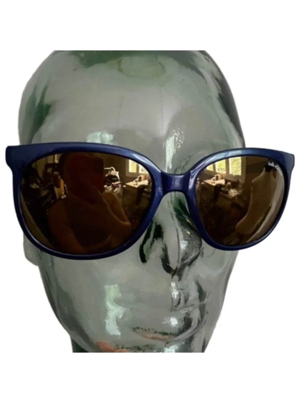Vintage Bolle x LL Bean 396 Round Mirrored Lens Sunglasses - made in France 🇫🇷